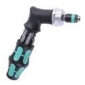 Wera Ratchet Screwdriver 1/4 in Hex Drive with Phillips, Pozidriv, and Torx Tips 05051030001