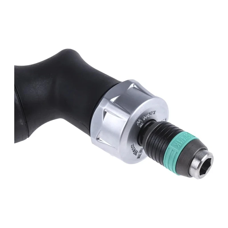 Wera Ratchet Screwdriver 1/4 in Hex Drive with Phillips, Pozidriv, and Torx Tips 05051030001
