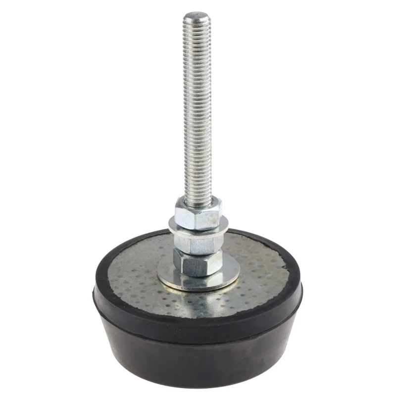 RS PRO Cylindrical M12 Anti-Vibration Mount with 300 kg Compression Load, 90 mm Outer Diameter, 153 mm Height 126-5970