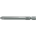 Wera Screwdriver Bit, 1/4 in Hexagon Drive, PZ2 Size, 70 mm Overall Length 05060033001