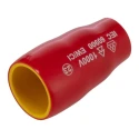 STAHLWILLE 3/8 in Drive 8 mm 12 Point Hex VDE 1000V Approved Socket, 43mm Overall Length 2380008