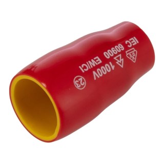 STAHLWILLE 3/8 in Drive 8 mm 12 Point Hex VDE 1000V Approved Socket, 43mm Overall Length 2380008