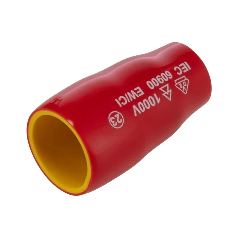 STAHLWILLE 3/8 in Drive 8 mm 12 Point Hex VDE 1000V Approved Socket, 43mm Overall Length 2380008