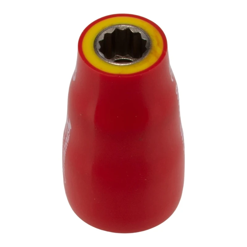 STAHLWILLE 3/8 in Drive 8 mm 12 Point Hex VDE 1000V Approved Socket, 43mm Overall Length 2380008