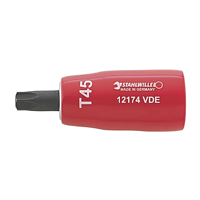 STAHLWILLE 3/8 in Drive T25 Bit Hex Socket VDE 1000V Approved, 67mm Overall Length 2390025