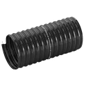 Contitech Black Thermoplastic Elastomer Reinforced Flexible Ducting, 10 m Length, 107 mm Outside Diameter 9130011000000