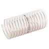 Contitech Clear Polyurethane Reinforced Flexible Ducting 5 m Outside Diameter 107 mm Bend Radius 100 mm 9130551000000
