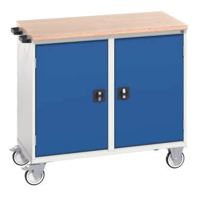 Bott Workshop Tool Trolley with 2 Steel Castor Wheels, 550 mm Length, 150 kg Load Capacity, 1050 mm Platform 16927141.11