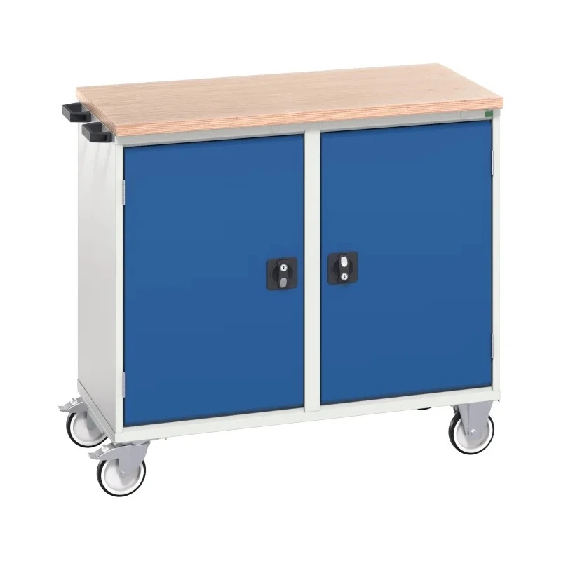 Bott Workshop Tool Trolley with 2 Steel Castor Wheels, 550 mm Length, 150 kg Load Capacity, 1050 mm Platform 16927141.11