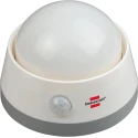 brennenstuhl Battery Powered LED Night Light with PIR Sensor, Switch Controller, 0.4W Power, 84mm Diameter NLB 02 BS 1673290