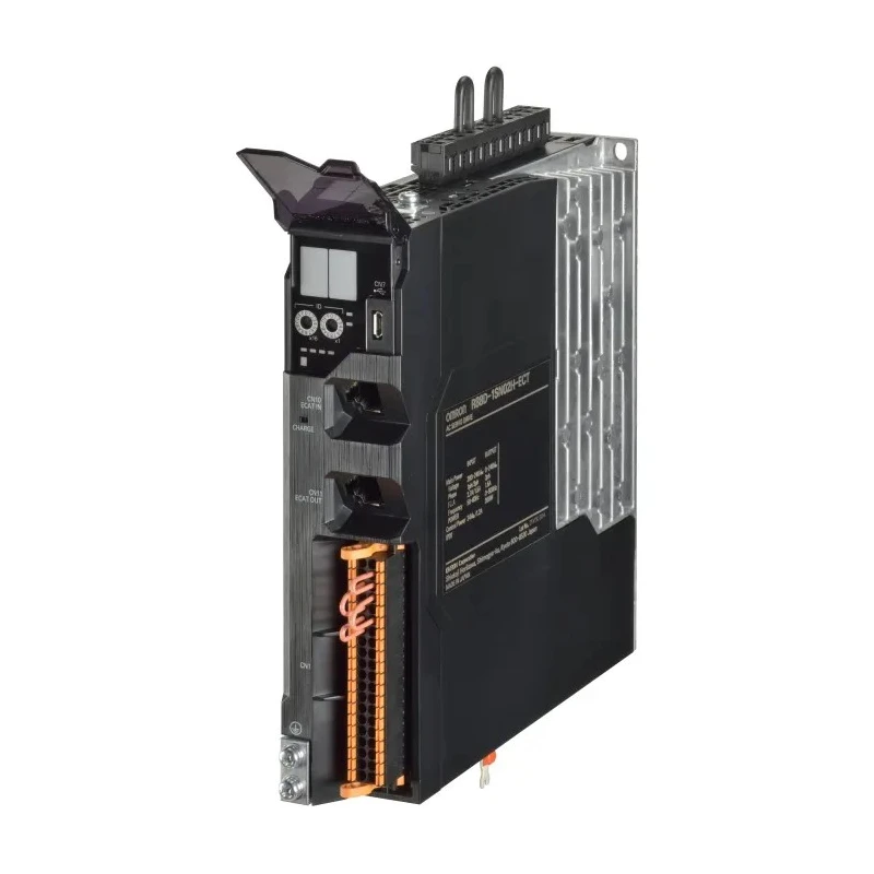 Omron 200 W Servo Drive, 230V, 1 & 3 Phase, 1.5A & 2.7A Current Rating, Motion Function R88D-1SN02H-ECT