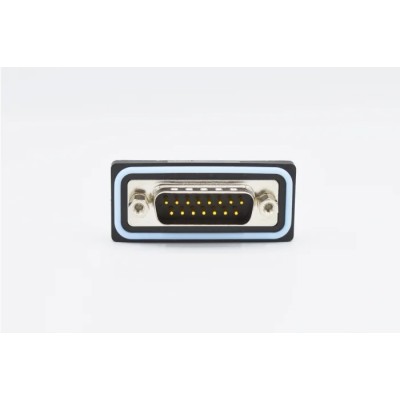 Norcomp 15 Way Right Angle 2.74 mm Pitch Surface D-Sub Connector with 4-40 Board Lock Male SDF-R15-113L461