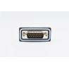 Norcomp 15 Way Right Angle 2.74 mm Pitch Surface D-Sub Connector with 4-40 Board Lock Male SDF-R15-113L461