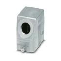 Phoenix Contact Heavy Duty Power Connector Housing Die-Cast Aluminium Grey 72x44x73mm HC Series 1412601