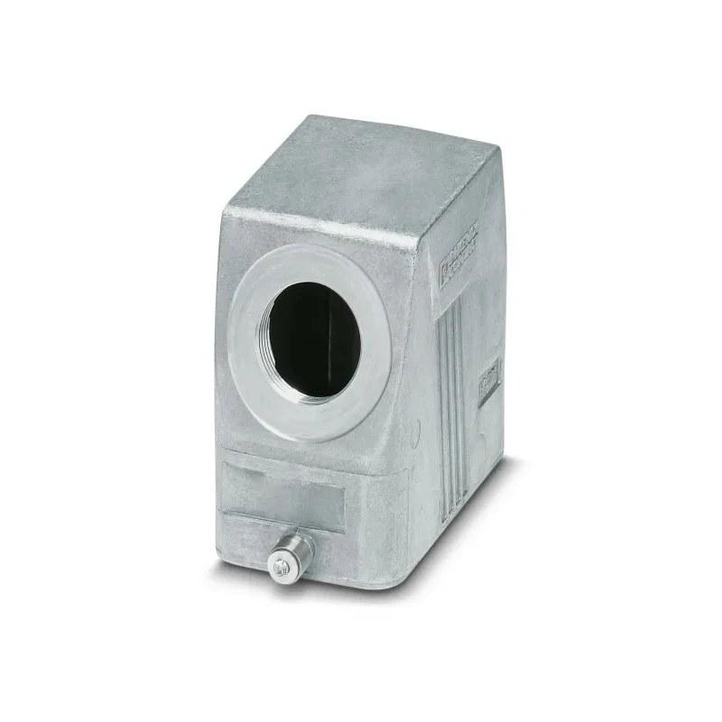 Phoenix Contact Heavy Duty Power Connector Housing Die-Cast Aluminium Grey 72x44x73mm HC Series 1412601