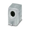 Phoenix Contact Heavy Duty Power Connector Housing Die-Cast Aluminium Grey 72x44x73mm HC Series 1412601