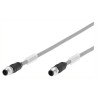 Festo Cable Lead NEBC Series For Use With Fieldbus Module CTEU, M12 x 1 Connection, 77.5 m Length NEBC-D12G4-ES-10-S-D12G4-ET