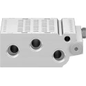 Festo VABM Series 8 Station G Manifold Base for Use with VUVG-B Series Sub-Base Valves Aluminium Alloy VABM-L1-10HW-G18-8-GR