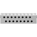 Festo VABM Series 8 Station G Manifold Base for Use with VUVG-B Series Sub-Base Valves Aluminium Alloy VABM-L1-10HW-G18-8-GR