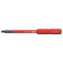 Wiha Square Screwdriver Bit, 6 mm Drive Size, SL 1 Tip, Chrome Molybdenum Steel, 75mm Overall Length 35511