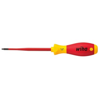 Wiha Insulated Screwdriver, 2 Tip, 125 mm Blade, VDE/1000V Approved, 243mm Overall 35505