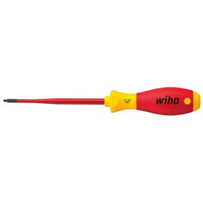 Wiha Insulated Screwdriver, 2 Tip, 125 mm Blade, VDE/1000V Approved, 243mm Overall 35505