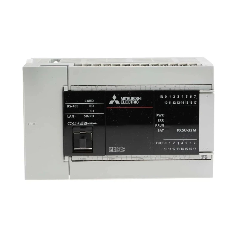 RS PRO MELSEC iQ-F Series PLC CPU 16-Input Analogue Input 16 Outputs Analogue Output -32MR/DS FX5U