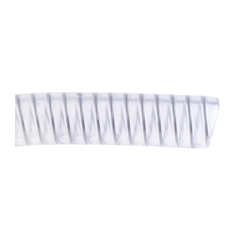 Contitech RS PRO Polyvinyl Chloride Reinforced Flexible Tubing, Clear, 19 mm ID, 26 mm OD, 10 m Length, 7.5 Bar 136-9497
