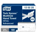 Tork Xpress Folded Paper Towel 2-Ply, 240 x 213 mm Unfolded, 80 x 213 mm Folded, 180 Sheets 120225