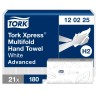 Tork Xpress Folded Paper Towel 2-Ply, 240 x 213 mm Unfolded, 80 x 213 mm Folded, 180 Sheets 120225