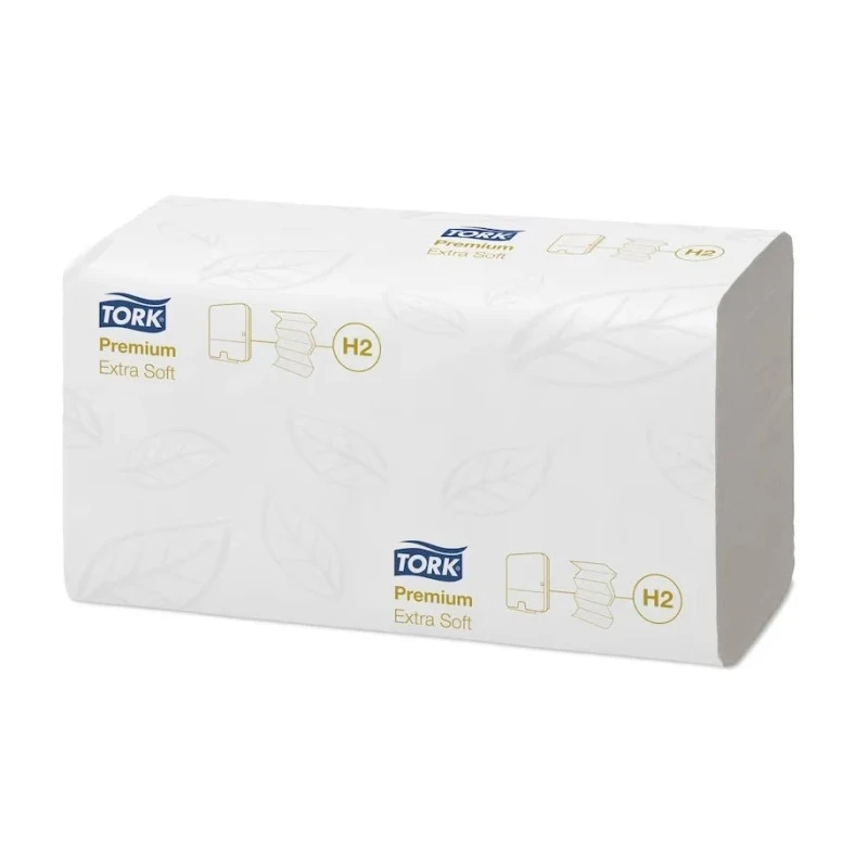 Tork Xpress Folded Paper Towel, White, 340 x 212 mm Unfolded, 85 x 212 mm Folded, 2 Ply, 100 Sheets 100297