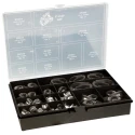 Jubilee 110 Piece Mild Steel Zinc Plated P-Clip Kit 5 mm to 35 mm JPCK110MS