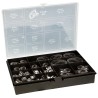 Jubilee 110 Piece Mild Steel Zinc Plated P-Clip Kit 5 mm to 35 mm JPCK110MS