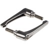 RS PRO Stainless Steel Clamping Lever M12 Thread Size, 32mm Insert Length, 92mm Total Length 144-3619