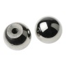 RS PRO Silver Stainless Steel Ball Clamping Knob with Threaded Hole 8 mm Thread Size 144-3649
