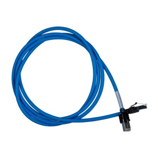 Omron Cat6a Ethernet Cable 8 Core Blue LSZH Jacket Shielded Screened 2m XS6W-6LSZH8SS200CM-B