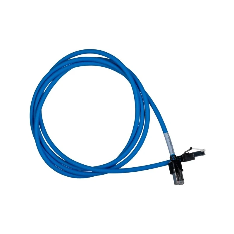 Omron Cat6a Ethernet Cable 8 Core Blue LSZH Jacket Shielded Screened 2m XS6W-6LSZH8SS200CM-B