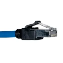 Omron Cat6a Ethernet Cable 8 Core Blue LSZH Jacket Shielded Screened 2m XS6W-6LSZH8SS200CM-B