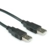 Roline IC Socket USB Cable Male USB Type A to Male USB Type A, USB 2.0, Black, 4.5m 11.02.8945-100