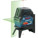 Bosch Laser Level, Green Laser Colour, Self-Levelling, 15 m Working Range, ±0.3 mm/m Accuracy, Battery Powered 0601066J00