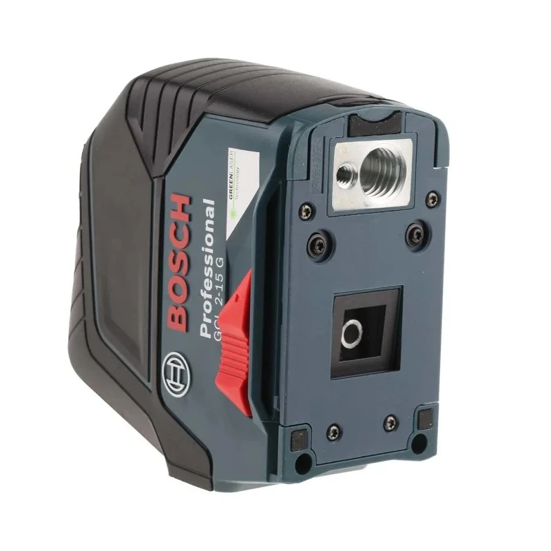 Bosch Laser Level, Green Laser Colour, Self-Levelling, 15 m Working Range, ±0.3 mm/m Accuracy, Battery Powered 0601066J00