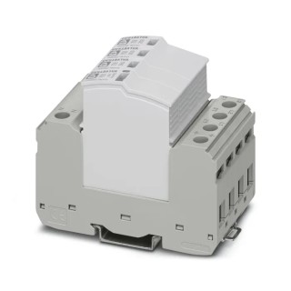 Phoenix Contact 3 Phase Surge Protector 40 kA, 1.5 kV, DIN Rail Mount 2905345
