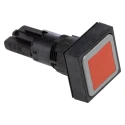 Eaton RMQ16 Series Red Maintained Push Button Switch 16 mm Cutout Diameter IP65 RMQ16