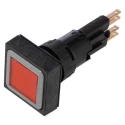 Eaton RMQ16 Series Red Momentary Push Button Switch 16 mm Cutout IP65 RMQ16