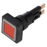 Eaton RMQ16 Series Red Momentary Push Button Switch 16 mm Cutout IP65 RMQ16