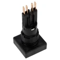 Eaton RMQ16 Series Red Momentary Push Button Switch 16 mm Cutout IP65 RMQ16
