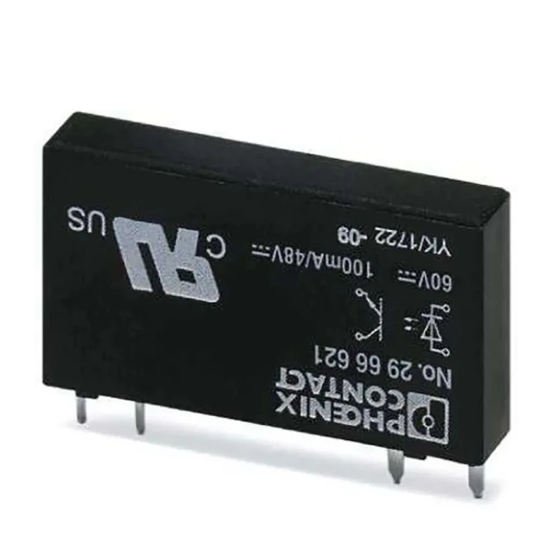 Phoenix Contact Solid State Relay PCB Mount, 100 mA Load, 66 V DC Load and Control, OPT-60DC/48DC/100 2966621