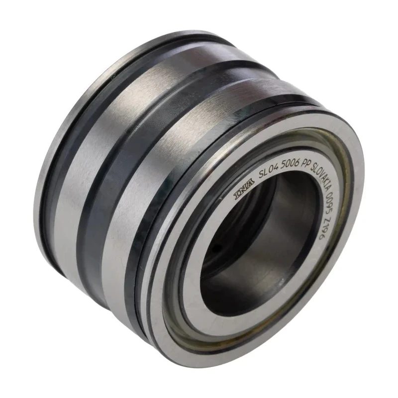 INA Double Row Full Complement Cylindrical Roller Bearing 30 mm ID, 55 mm OD, Sealed, 4100 RPM SL045006-PP