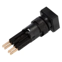 Eaton RMQ16 Series Green Momentary Push Button Switch 16 mm Cutout Diameter IP65 RMQ16