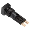 Eaton RMQ16 Series Blue Momentary Push Button Actuator, 16 mm Cutout, IP65 RMQ16